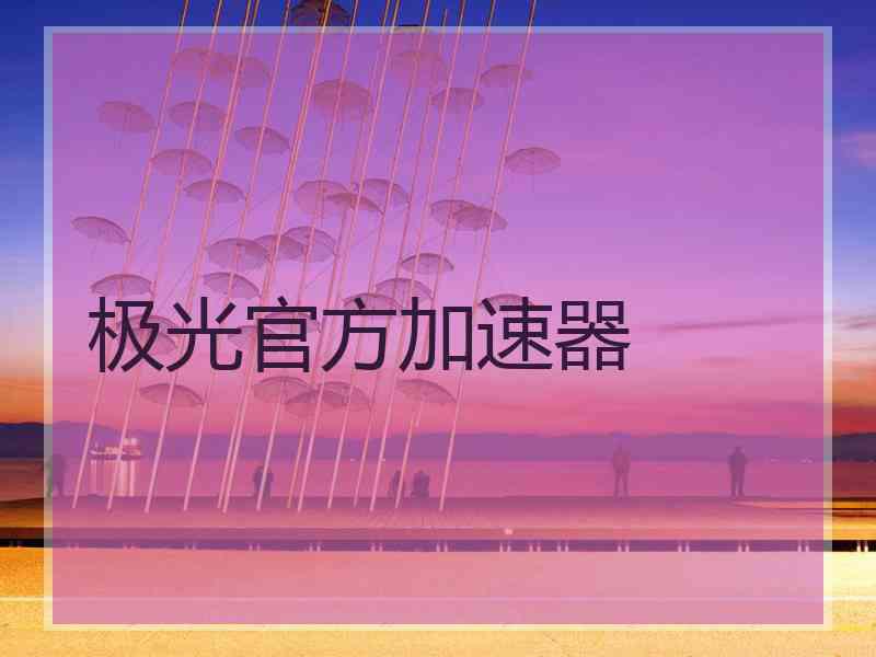 极光官方加速器