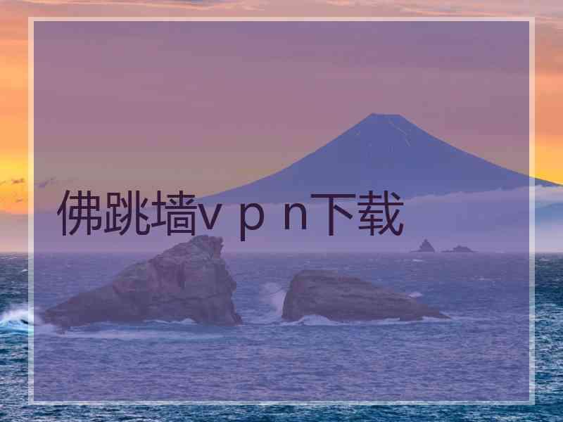 佛跳墙v p n下载