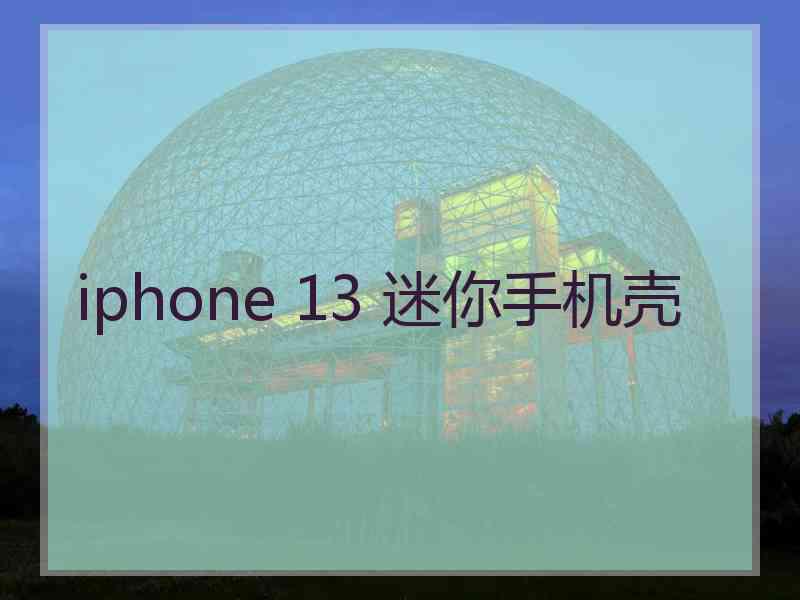 iphone 13 迷你手机壳