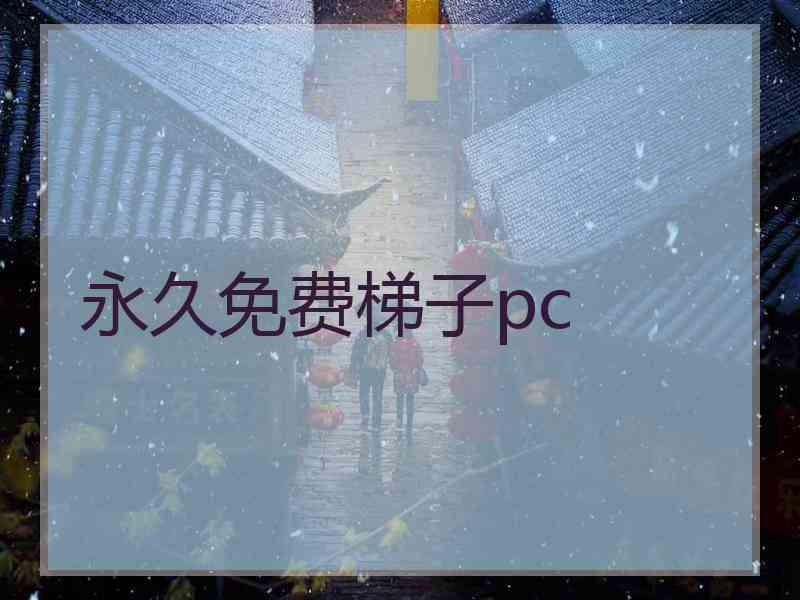 永久免费梯子pc