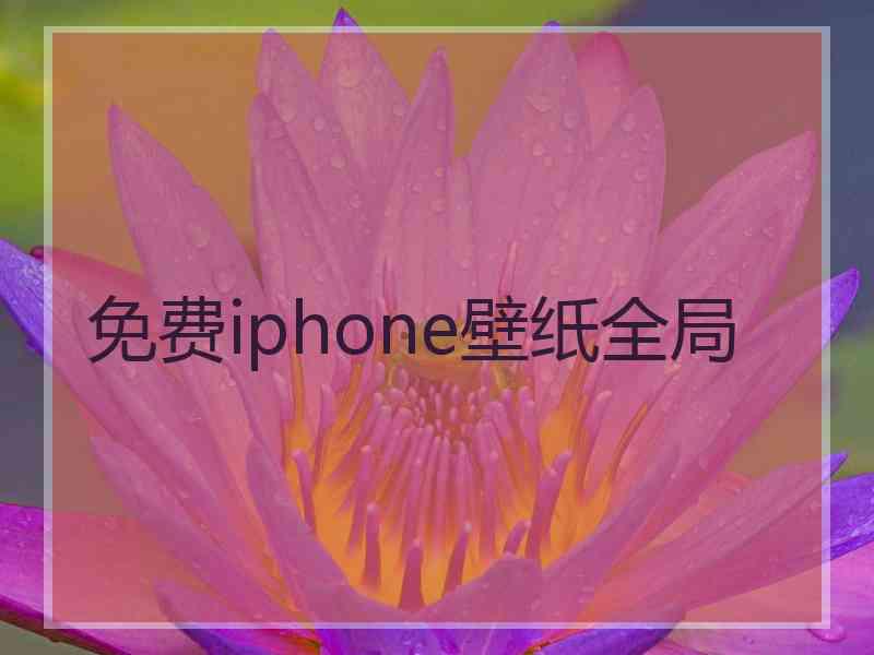 免费iphone壁纸全局