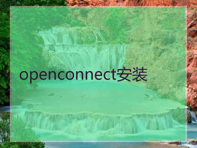 openconnect安装