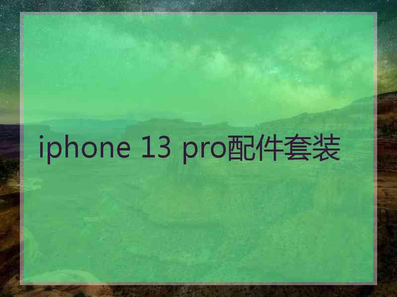 iphone 13 pro配件套装