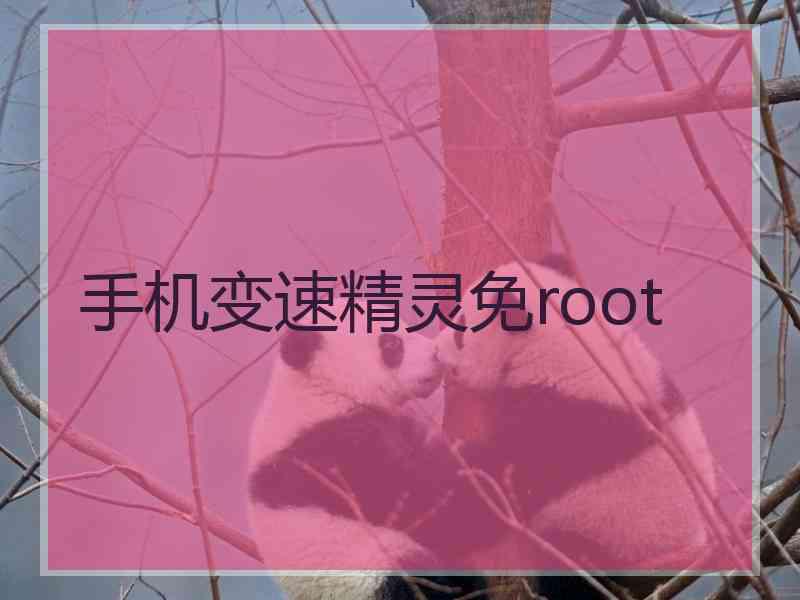 手机变速精灵免root