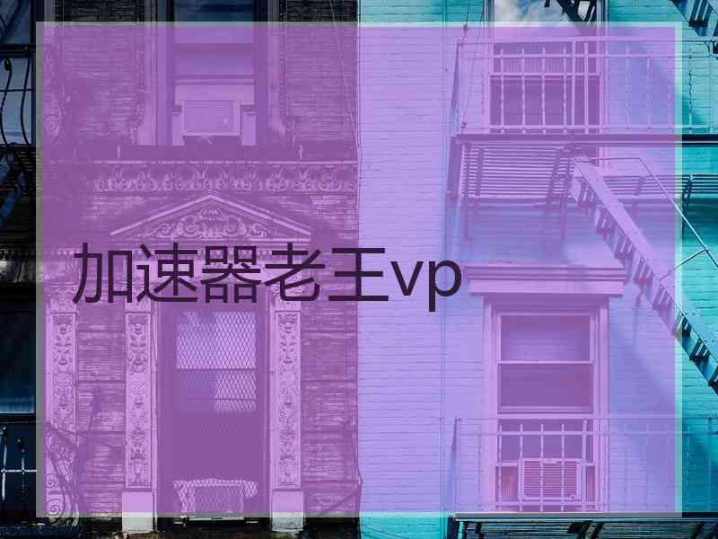 加速器老王vp