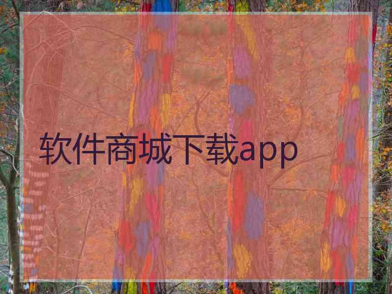 软件商城下载app