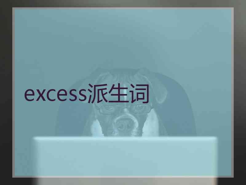 excess派生词