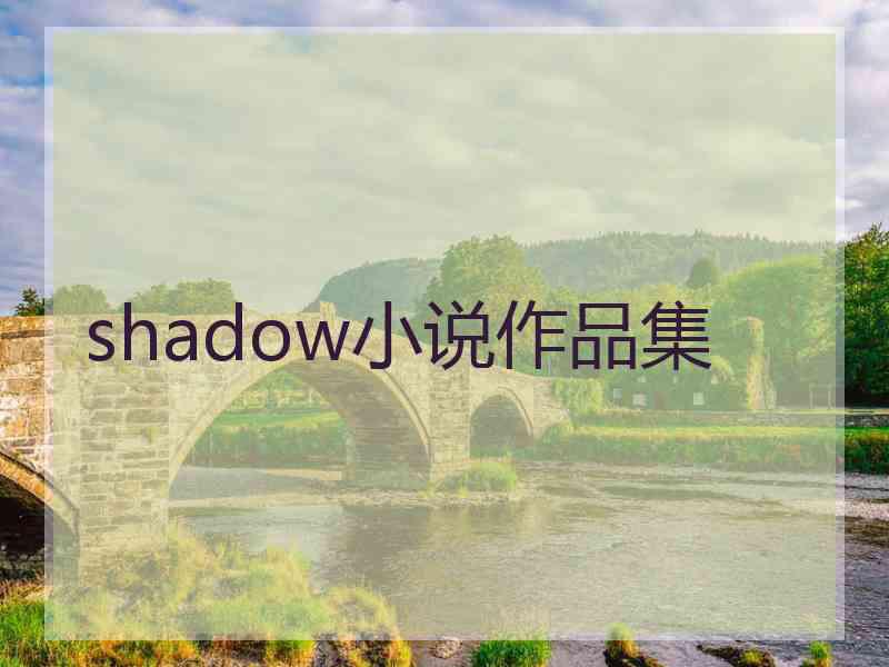 shadow小说作品集