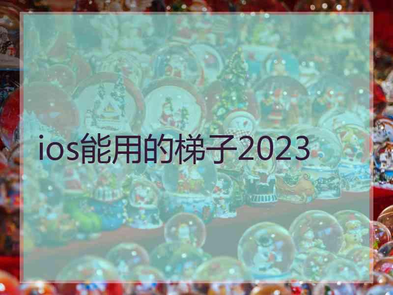 ios能用的梯子2023