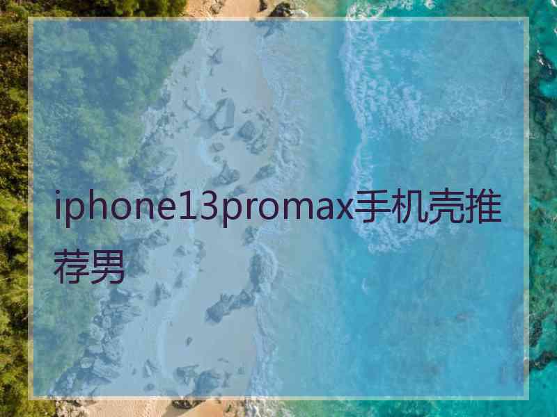 iphone13promax手机壳推荐男