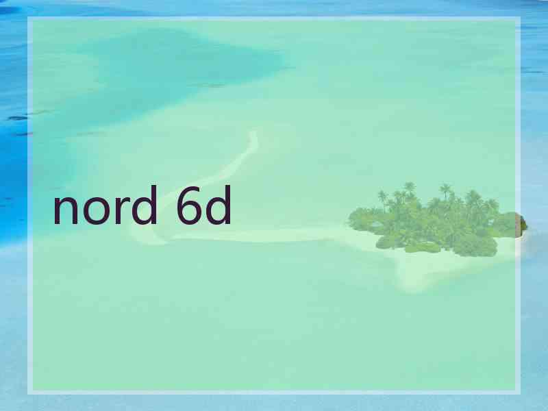 nord 6d