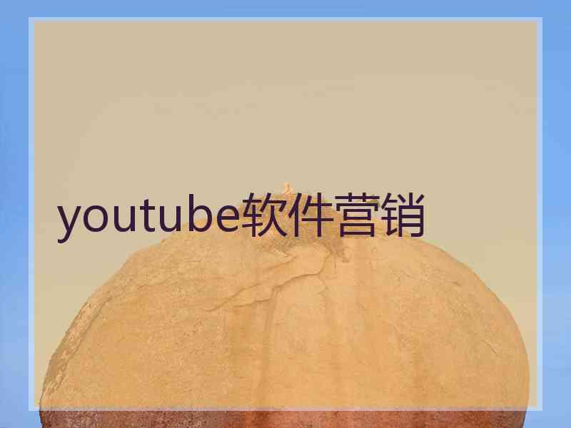 youtube软件营销