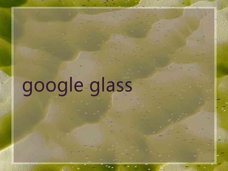 google glass