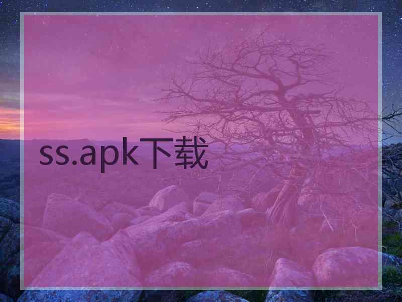 ss.apk下载