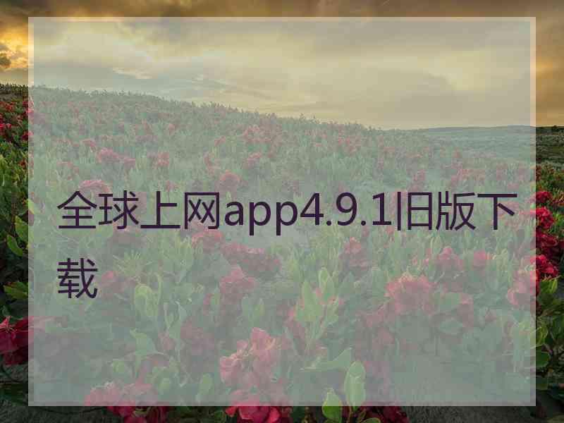 全球上网app4.9.1旧版下载